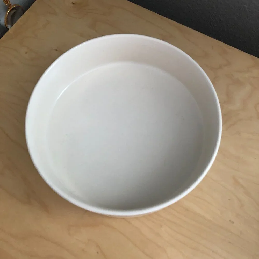 Pfaltzgraff USA Tea Rose Stoneware Collection Round Casserole Souffle 8.5
